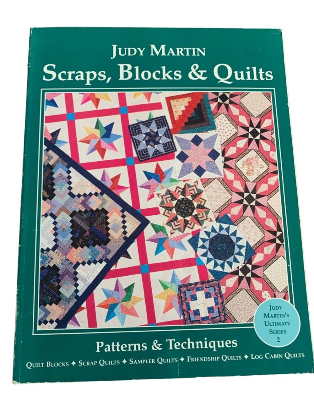 Judy Martin's Scraps Blocks & Quilts Pattern Book